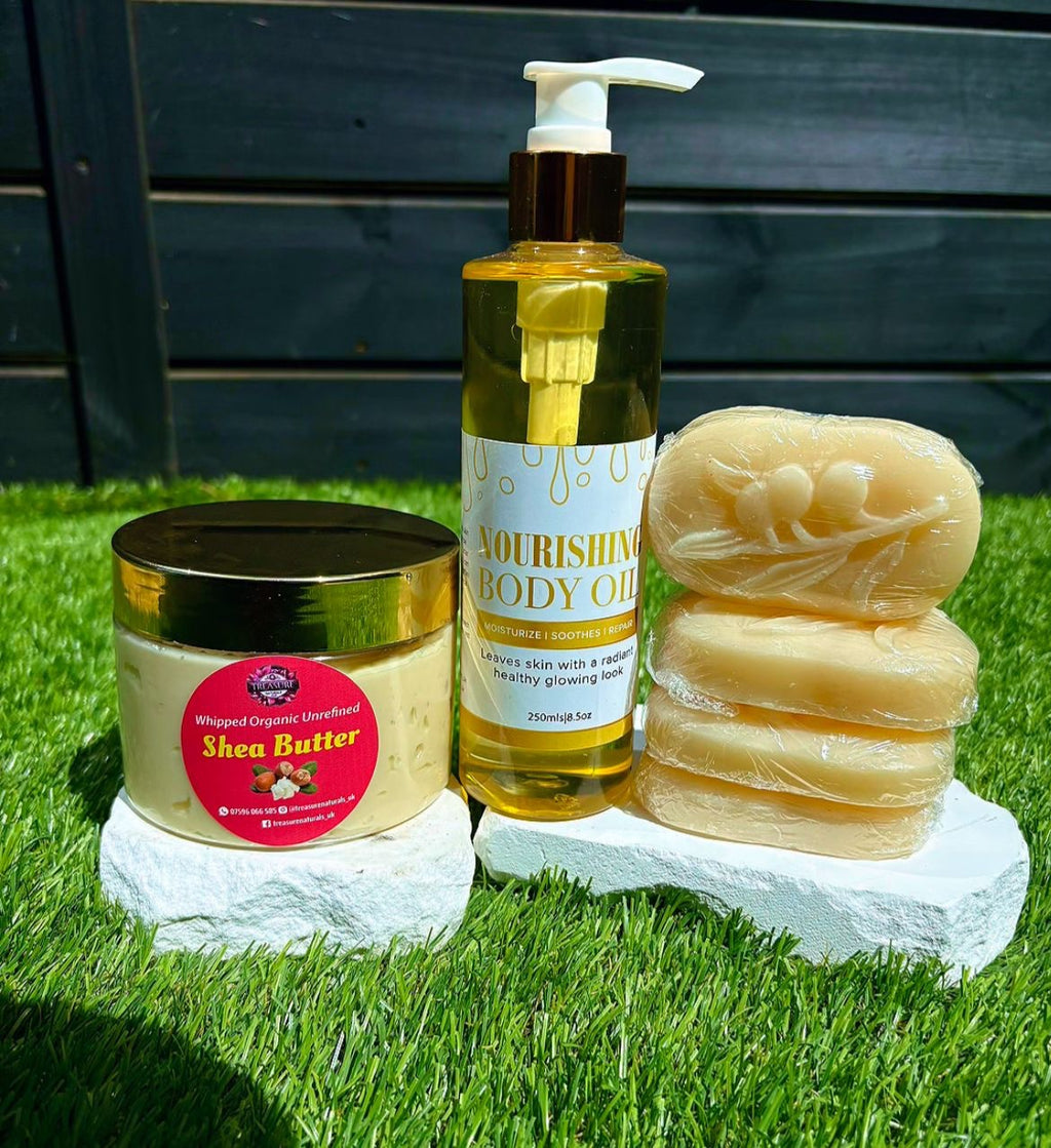 Kids Skin Nourishing Set with Colladial oat soap