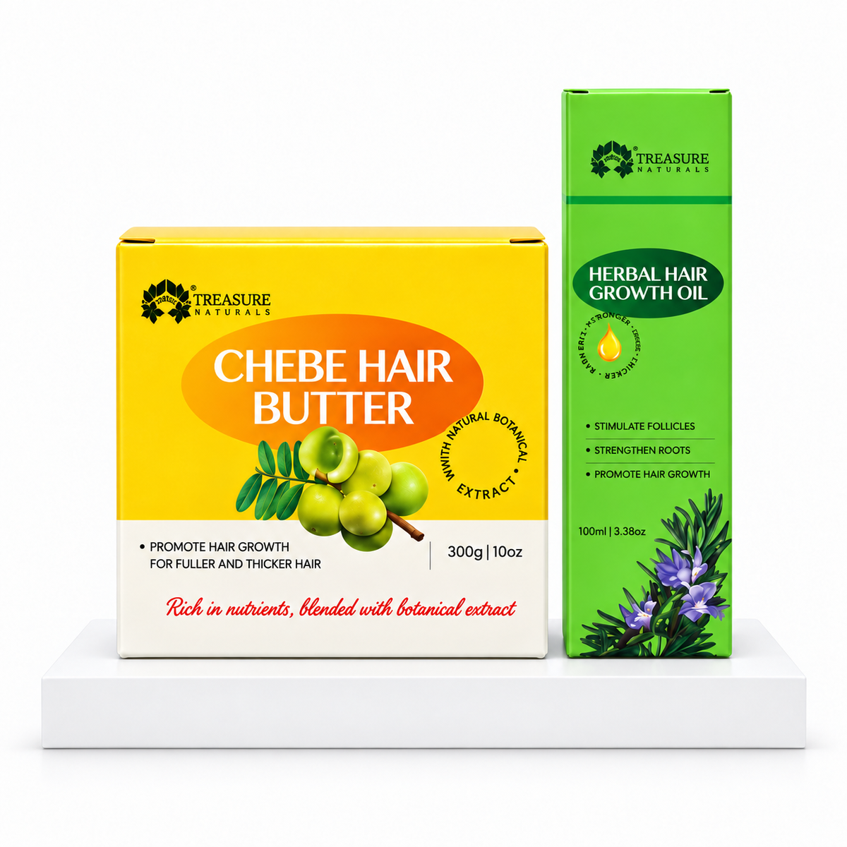 Chebe Hair Butter +Herbal Hair Growth Oil