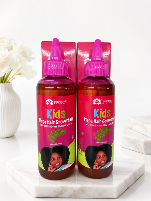 2x Kids oil Mega Hair Growth oil 300mls