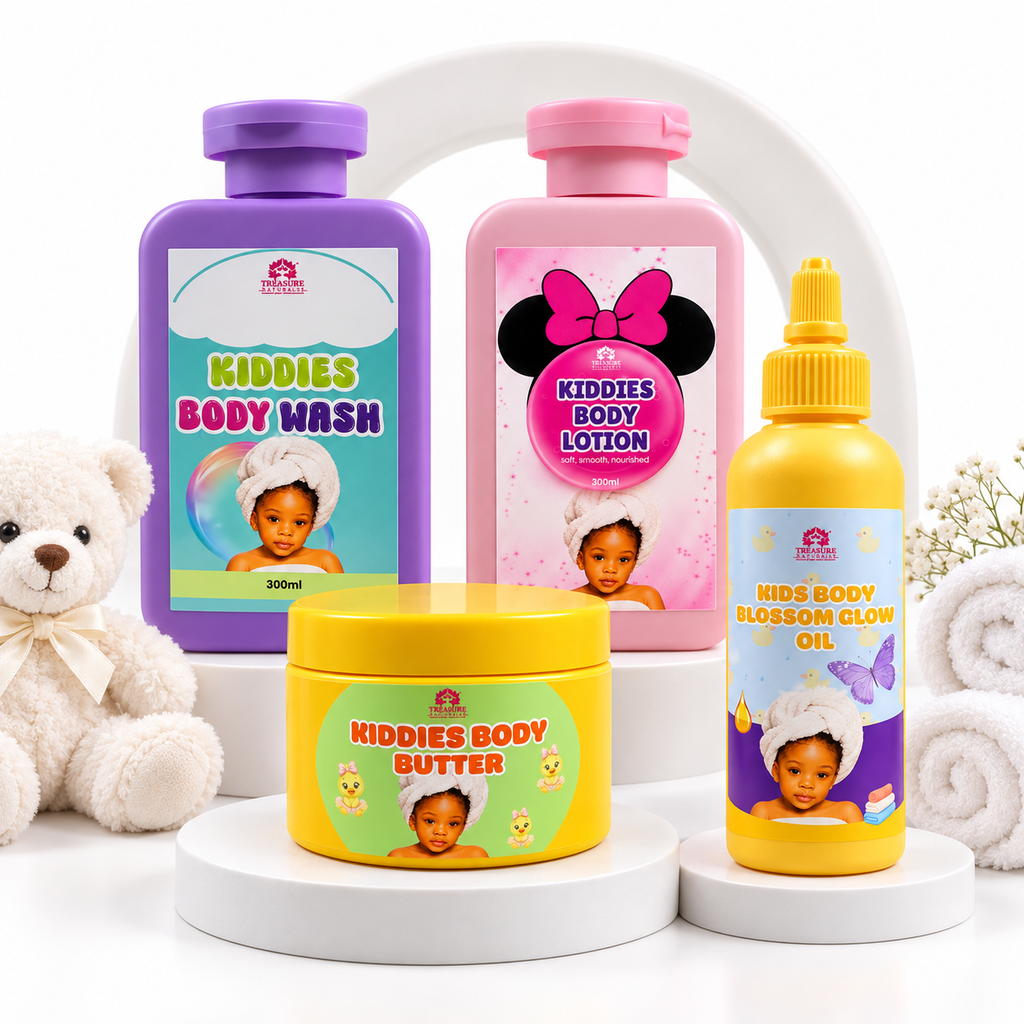 Kids Skin Body Care Set 4 in 1