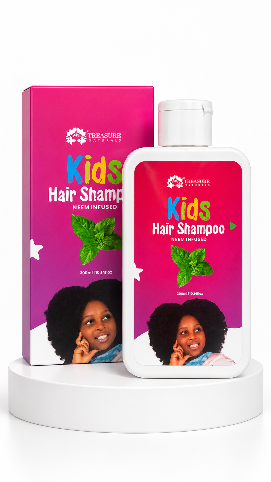 Kids Hair Shampoo (Black soap ,Neem+ Honey)