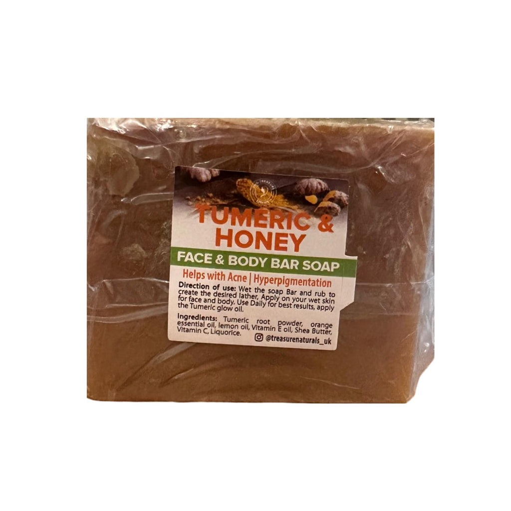 Tumeric Soap and Honey soap 4 bars