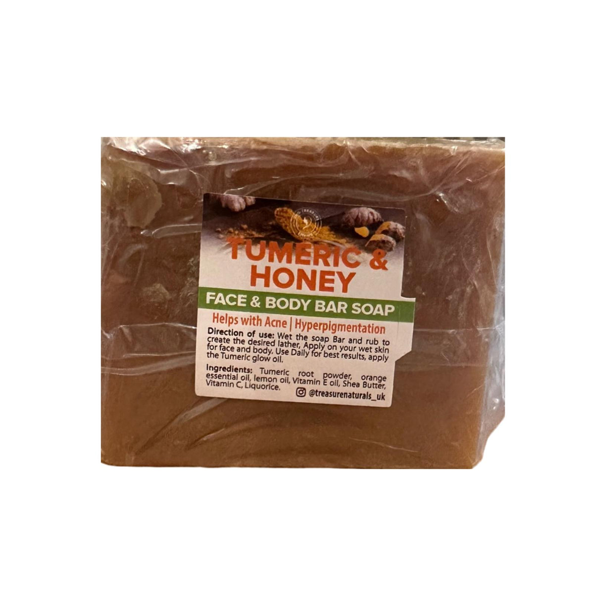 Tumeric Soap and Honey soap 4 bars
