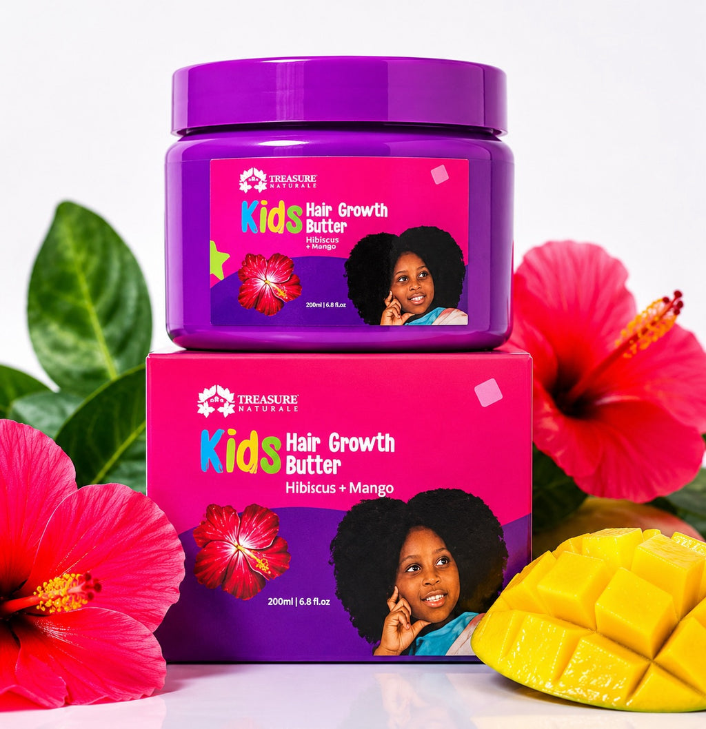 Kids Hair Butter Infused with Hibiscus