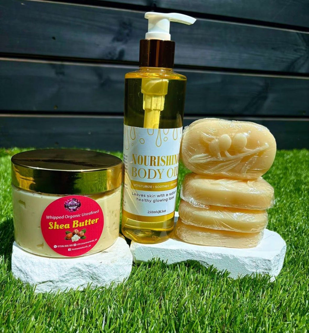 Kids Skin Nourishing Set with Colladial oat soap