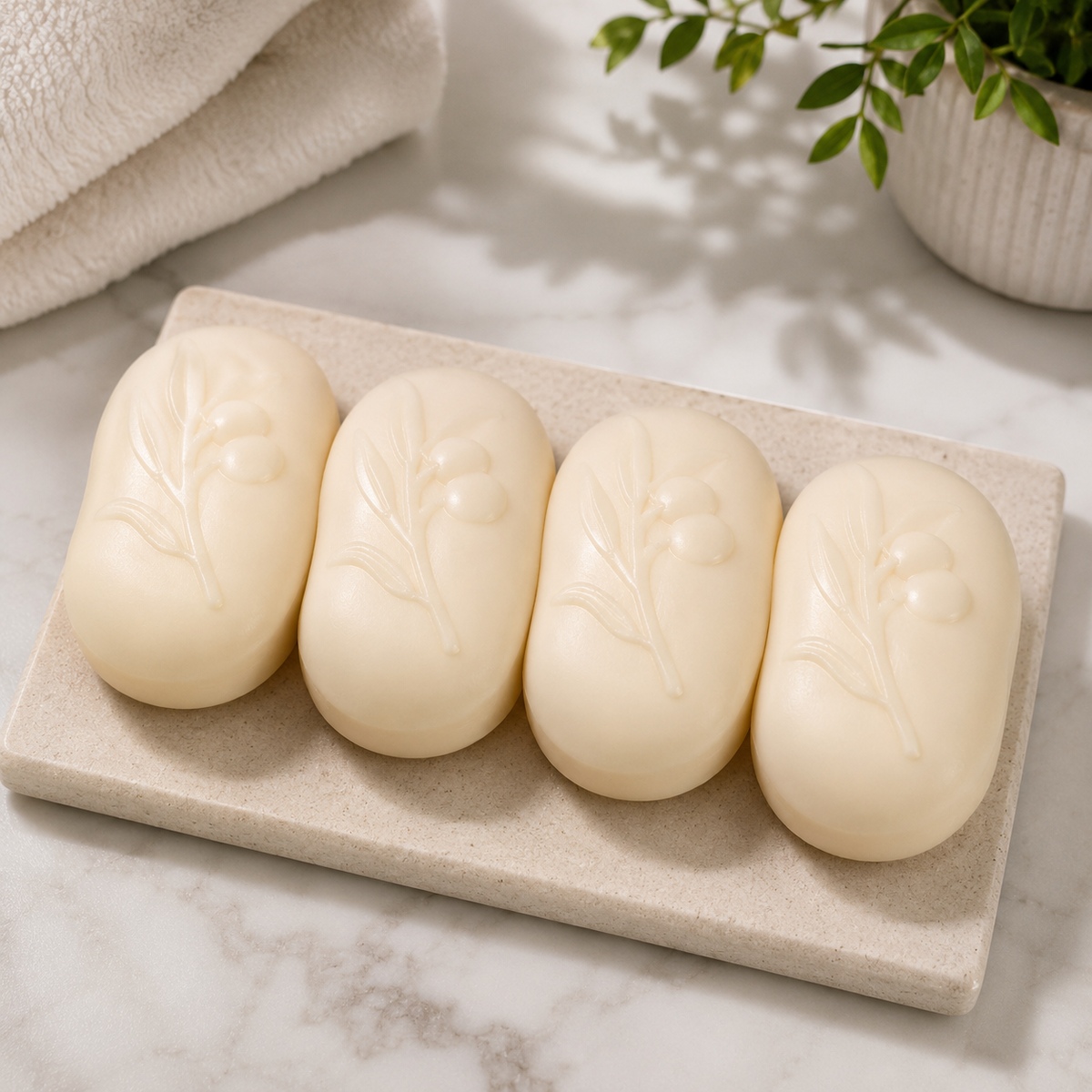 Baby Glow Skin  Milky Soap with Colladial Oats 4 Bars