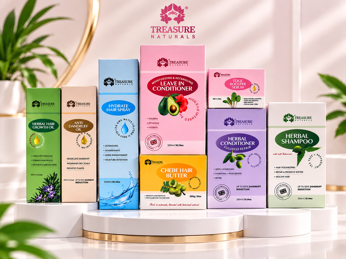 Complete Hair Growth & Care Bundle – 8 Piece Set