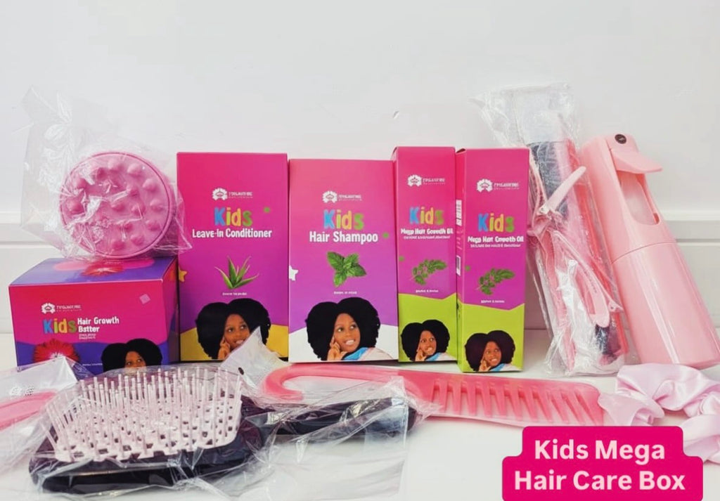Kids Hair Growth Care Box Kids Hair set + Hair Accessories