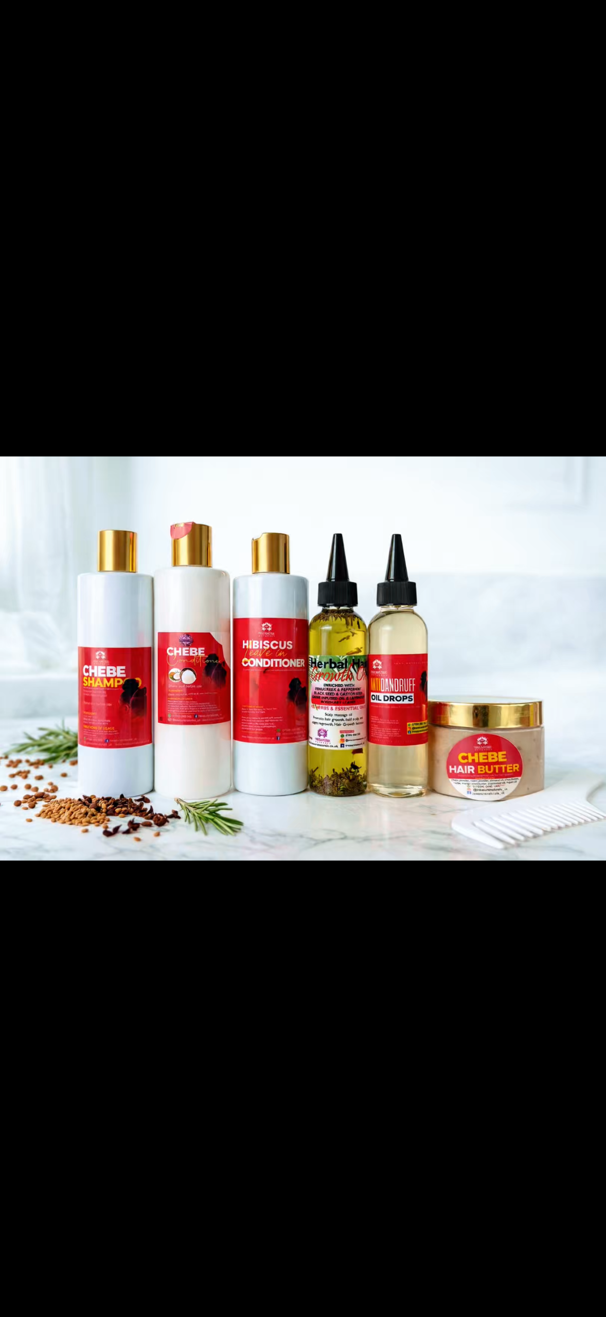 Restorative Natural Hair  Growth Set Combo