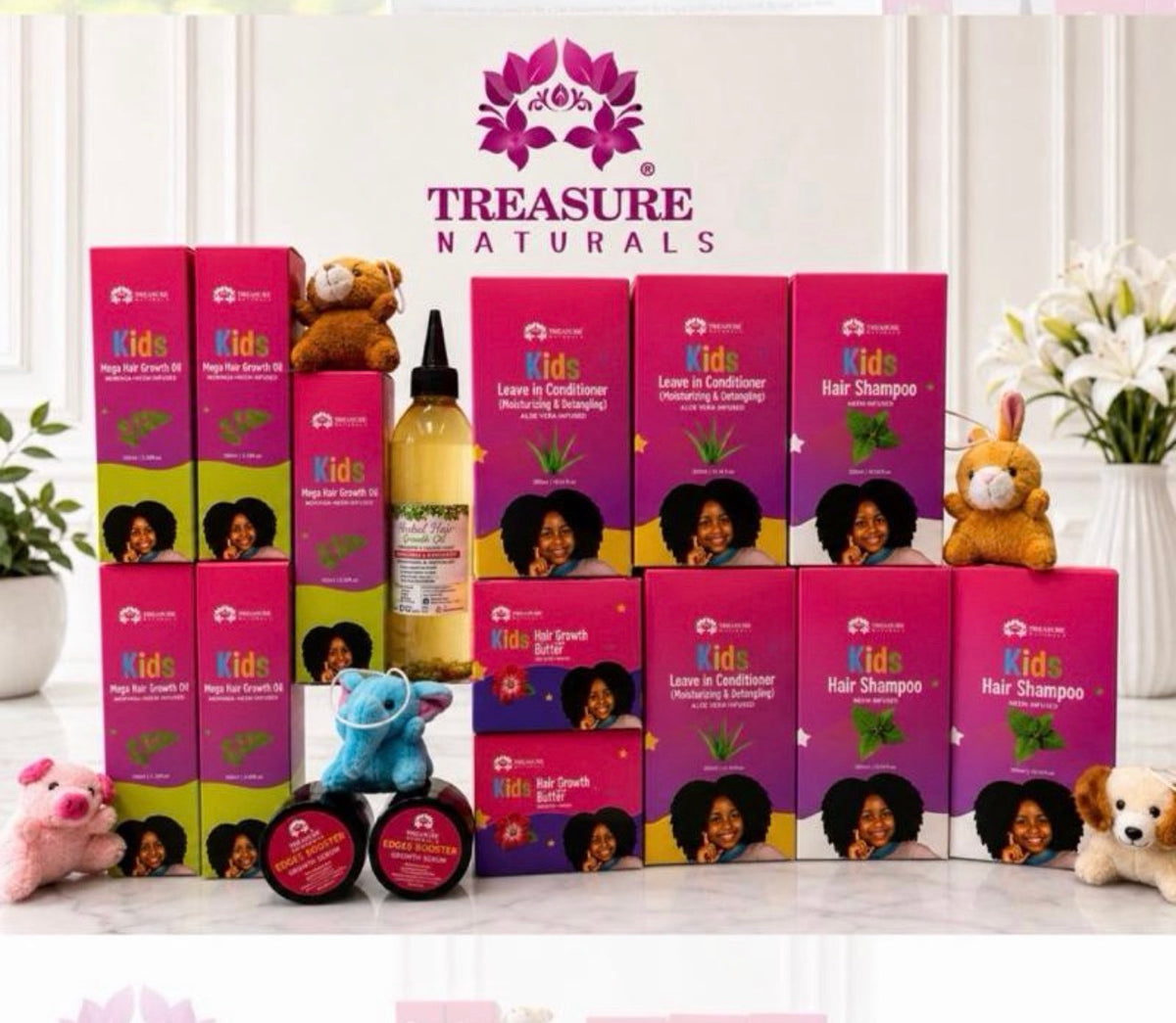 Luxury Adventure Kids Hair Growth Box
