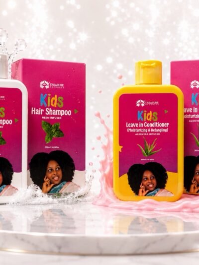 Kids Shampoo and Kids Leave in Conditioner