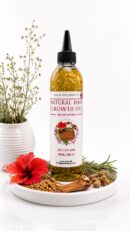Natural Herbal Hair Growth Oil 300ml x | Pure Herbal Power for Healthy, Fuller Hair