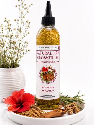Natural Herbal Hair Growth Oil 300ml x | Pure Herbal Power for Healthy, Fuller Hair