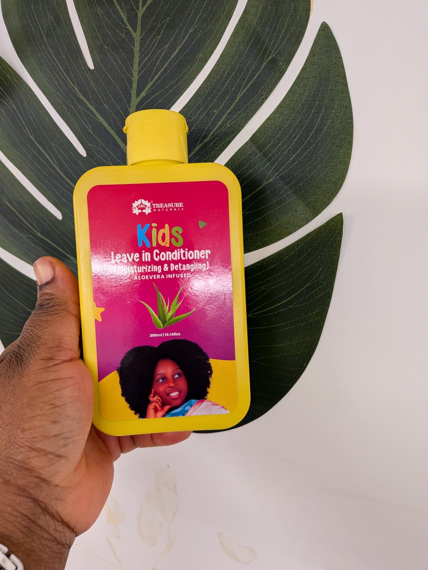 Kids Leave in conditioner with Hibiscus - Image 3