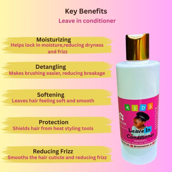 Kids' Natural Hair Care 4 in 1 Set – Gentle, Moisturizing & 100% Natural