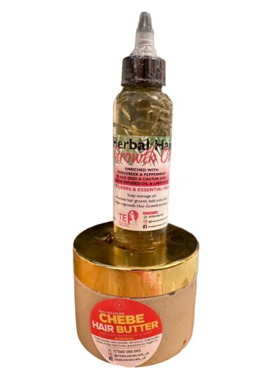 Chebe Hair Butter +Herbal Hair Growth Oil