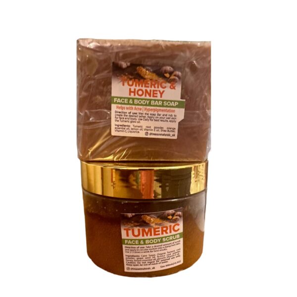 Tumeric Soap + Tumeric Scrub