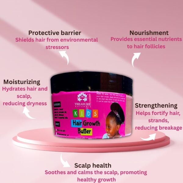 Kids' Natural Hair Care 4 in 1 Set – Gentle, Moisturizing & 100% Natural