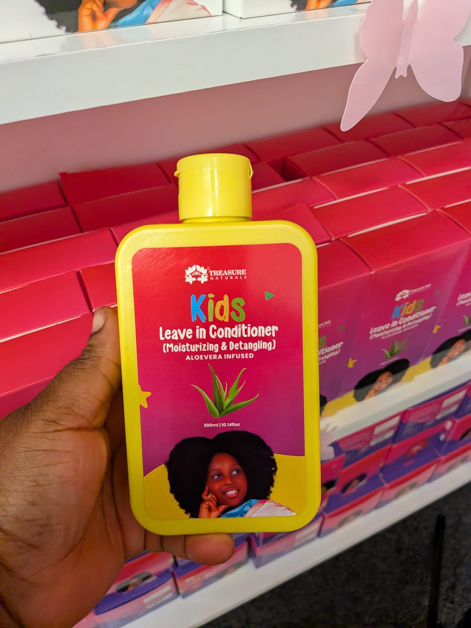 Kids Leave in conditioner with Hibiscus - Image 2