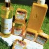 Skin Glow Set :4 Tumeric soap +1 Tumeric scrub + Body Oil and Medix Cream