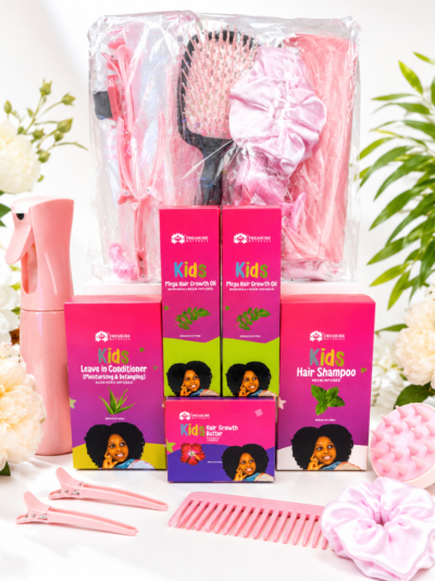 Kids Hair Growth Care Box Kids Hair set + Hair Accessories