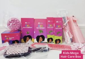 Kids Hair Growth Care Box Kids Hair set + Hair Accessories