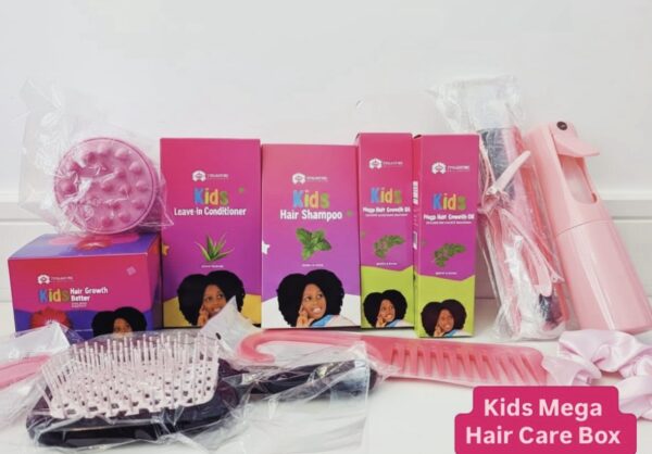 Kids Hair Growth Care Box Kids Hair set + Hair Accessories