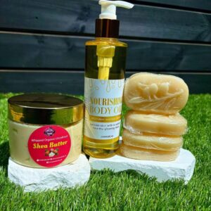 Kids Skin Nourishing Set with Colladial oat soap