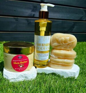 Kids Skin Nourishing Set with Colladial oat soap