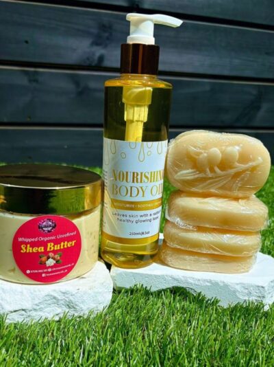 Kids Skin Nourishing Set with Colladial oat soap