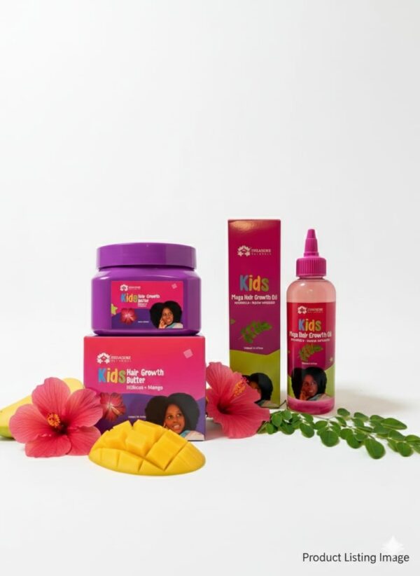 Kids Hair Butter 300mls and Kids Hair Growth Oil 150mls