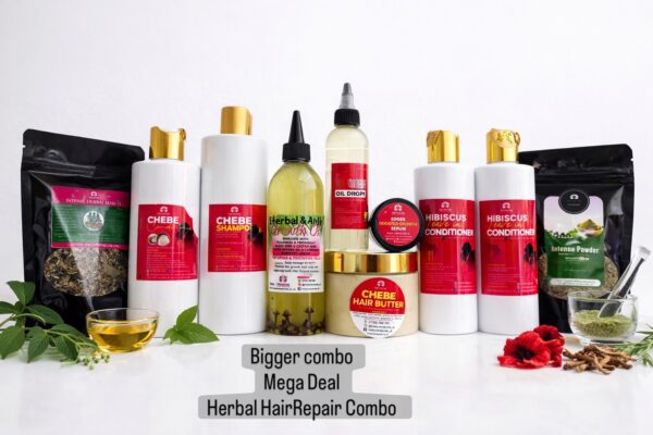 Mega Hair Growth Bundle , Hair Care Repair and restore Set | Moisture, Length Retention, Anti-Breakage | Alopecia :Natural Hair Bundle for All Hair Types